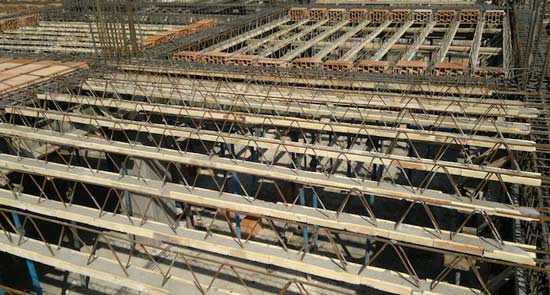خرپای تیرچه یا تیرچه خرپایی